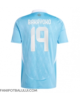 Belgia Johan Bakayoko #19 Tricou Fotbal Replică European 2024 Barbati Deplasare